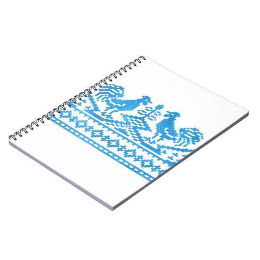 Kreuzstich Notizblock (Linke Seite)