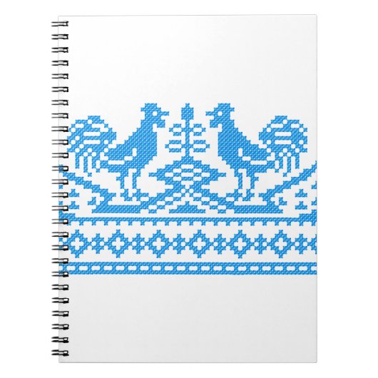 Kreuzstich Notizblock (Vorderseite)