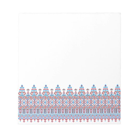 Kreuzstich Notizblock (Vorderseite)