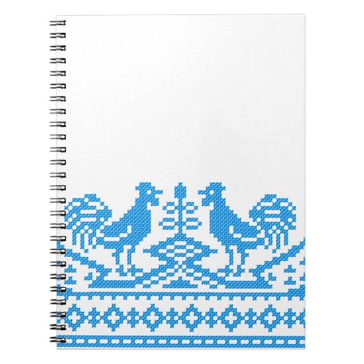 Kreuzstich Notizblock (Vorderseite)