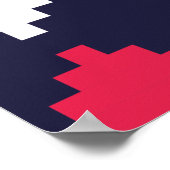 Kreuzstich Poster (Ecke)