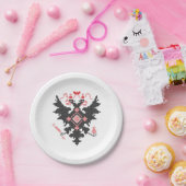 Kreuzstich RUSSISCHER IMPERIAL ZWEI-HEADIERTER EDE Pappteller (Party)