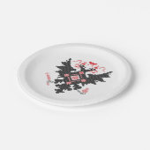 Kreuzstich RUSSISCHER IMPERIAL ZWEI-HEADIERTER EDE Pappteller (Schrägansicht)