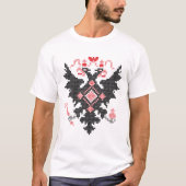 Kreuzstich RUSSISCHER IMPERIAL ZWEI-HEADIERTER EDE T-Shirt (Vorderseite)