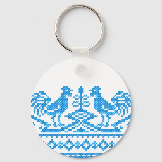 Kreuzstich Schlüsselanhänger (Vorderseite)