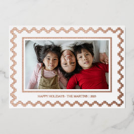 Kreuzstich Weihnachtsfolie Weihnachtskarte Folien Feiertagskarte