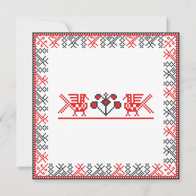 Kreuzstiche (Vorderseite)