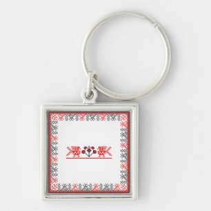 Kreuzstiche Schlüsselanhänger