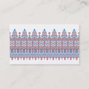 Kreuzstichentwurf Visitenkarte