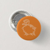 Kreuzstichknopf Button (Vorne & Hinten)