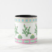 Kreuzstickerstickerei Tasse (Zentrum)