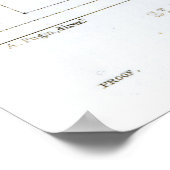 Kreuzung der St. Paul's Cathedral Poster (Ecke)