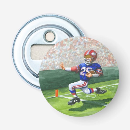 Kreuzung der Torlinie für eine Landung Flaschenöffner (Vorderseite)