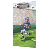 Kreuzung der Torlinie für eine Landung Klemmbrett (Links)