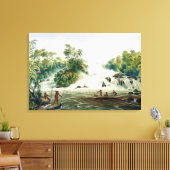 Kreuzung des Kundanamas mit dem Paramu, aus 'V Leinwanddruck (Insitu (Wohnzimmer))