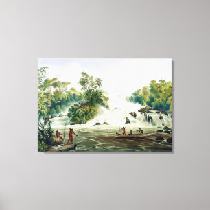 Kreuzung des Kundanamas mit dem Paramu, aus 'V Leinwanddruck