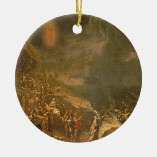 Kreuzung des Roten Meers Keramik Ornament (Vorne)