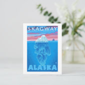 Kreuzung Iceberg - Skagway, Alaska Postkarte (Stehend Vorderseite)