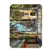 Kreuzung in der südlichen Stadt. Magnet (Vertikal)