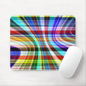 Kreuzung mit durchsichtigen Streifen Mousepad (Mit Mouse)