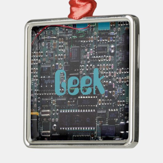 Kreuzung Silbernes Ornament (Links)