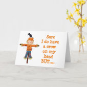 KREUZUNG UND KROW MIT "GEBURTSTAGSWEISEN" KARTE (Gelbe Blume)