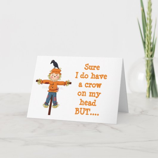 KREUZUNG UND KROW MIT "GEBURTSTAGSWEISEN" KARTE (Vorderseite)