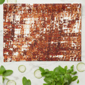 Kreuzung und rostige Quadratzoll Geschirrtuch (Gefaltet)