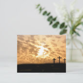 Kreuzungen auf einem Hügel individuelle Einladung (Stehend Vorderseite)