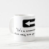 Kreuzungen durch Rileyhart-Tasse Kaffeetasse (Vorderseite Links)
