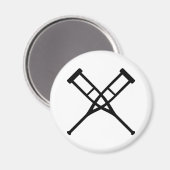 Kreuzungen gekreuzt magnet (Vorderseite/Rückseite)