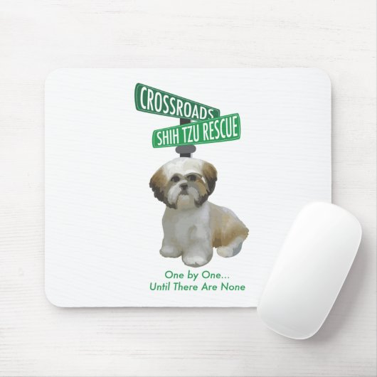 Kreuzungen ShihTzu Rettung Mousepad (Mit Mouse)