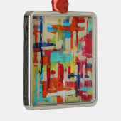 Kreuzungen Silbernes Ornament (Rechts)