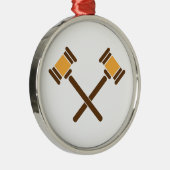 Kreuzungen Silbernes Ornament (Rechts)