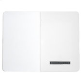 Kreuzungs-Hochschultaschen-Zeitschrift - Taschennotizbuch (Innenansicht Hinten)