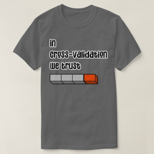 Kreuzvalidierung T-Shirt (Design vorne)