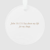 Kreuzverzierung Ornament (Rückseite)