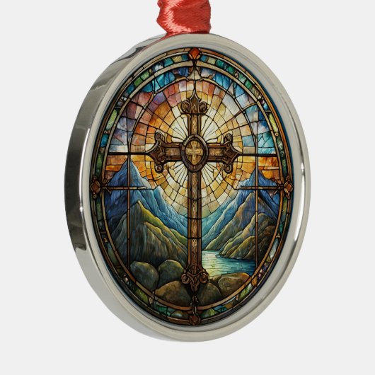 Kreuzverzierung Ornament Aus Metall (Rechts)