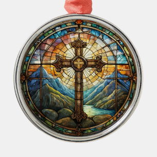 Kreuzverzierung Ornament Aus Metall