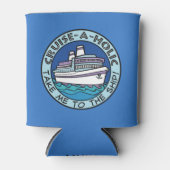 Kreuzweg-A-Holische benutzerdefinierte Monogramm k Dosenkühler (Vorderseite)