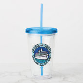 Kreuzweg-A-Holischer individuelle Name Acryltrinkbecher (Vorderseite)