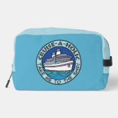 Kreuzweg-A-Holischer individuelle Name Waschbeutel (Rückseite)