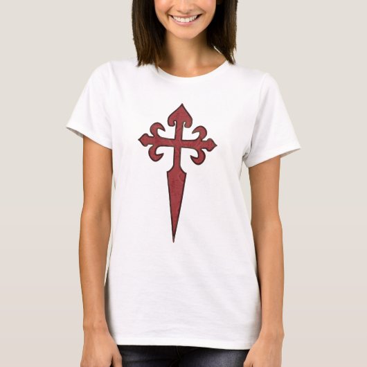Kreuzweg von Saint James T-Shirt (Vorderseite)