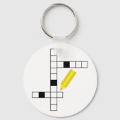 Kreuzwort Schlüsselanhänger (Vorderseite)