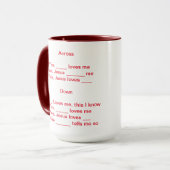 Kreuzwort Tasse (Vorderseite Links)