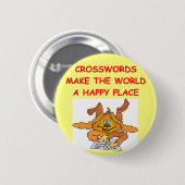 Kreuzworträtsel Button (Vorne & Hinten)