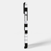 Kreuzworträtsel Case-Mate iPhone Hülle (Rückseite / Links)