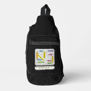 Kreuzworträtsel - Christlich Crossbody Bag