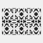 Kreuzworträtsel-Design-Wrapping-Paper-Set Geschenkpapier Set (Vorderseite)