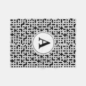 Kreuzworträtsel Fleecedecke (Vorderseite (Horizontal))